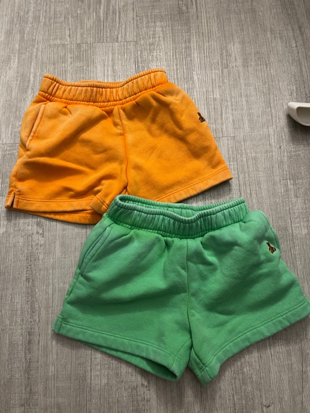 GAP Bright Orange and Mint Green Kids Shorts